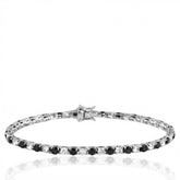 Charming Emerald Tennis Bracelet 925 Sterling Silver – Elegant Green Stone Women’s Bracelet