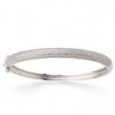 Charming Design 925 Sterling Silver Bracelet studded with CZ