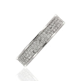 925 Sterling Silver CZ Eternity Ring – Affordable Wedding Engagement Bridal Band