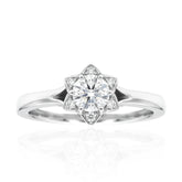 18ct White Gold Diamond Ring - Luxury Fine Jewelry & Timeless Elegance