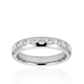Platinum Seven Stone Diamond Ring | Elegant & Timeless Fine Jewellery