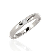 Charming Round Cut CZ 925 Sterling Silver Ring – Affordable Wedding & Engagement Bridal Ring