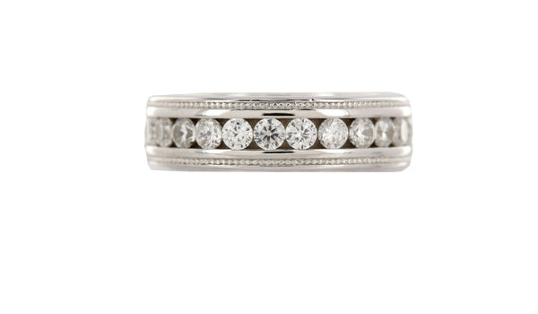 Elegant Design 925 Sterling Silver Affordable Wedding Engagement Bridal Ring studded with CZ